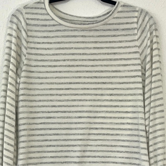 Ana Women Striped Long Sleeve Top Size Medium - Picture 3 of 5